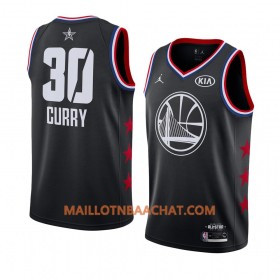Maillot NBA Golden State Warriors Stephen Curry 30 2019 All-Star Jordan Brand Noir Swingman - Homme